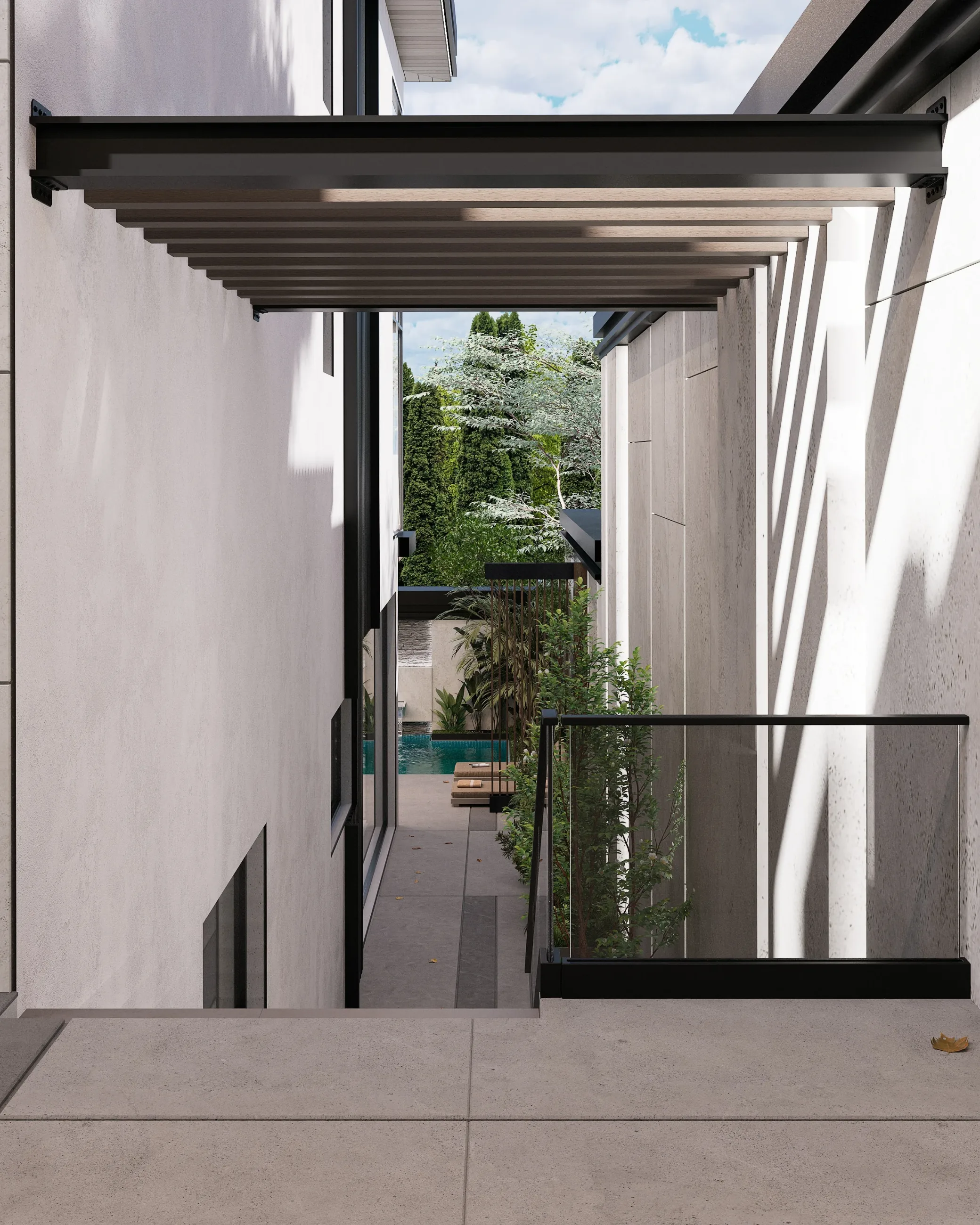 Дом на Белой речке - хай-тек - Все фото 10