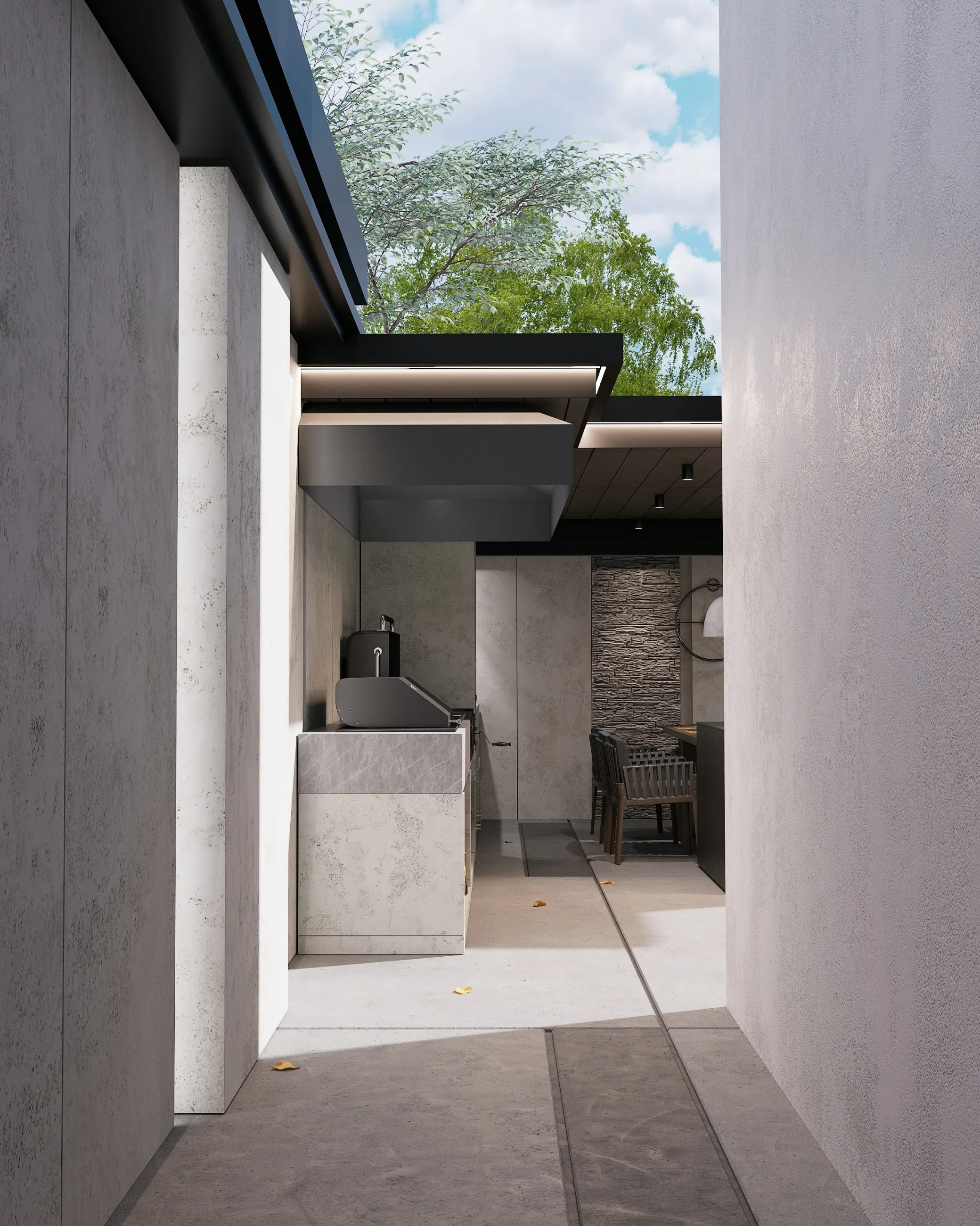 Дом на Белой речке - хай-тек - Все фото 13