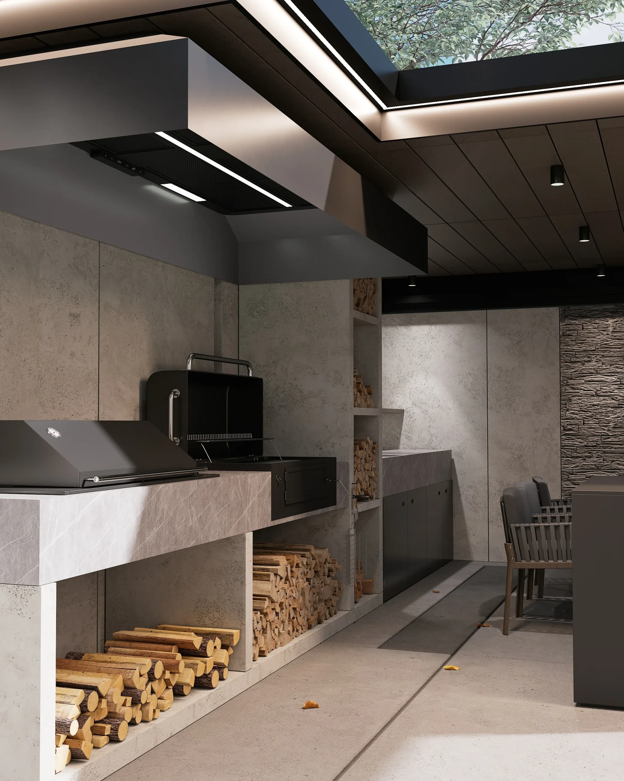 Дом на Белой речке - хай-тек - Все фото 14