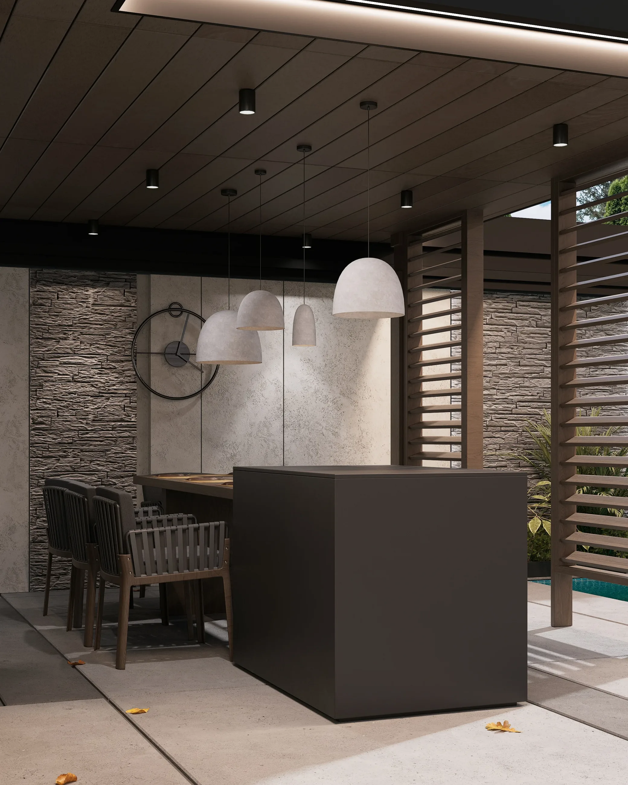 Дом на Белой речке - хай-тек - Все фото 16