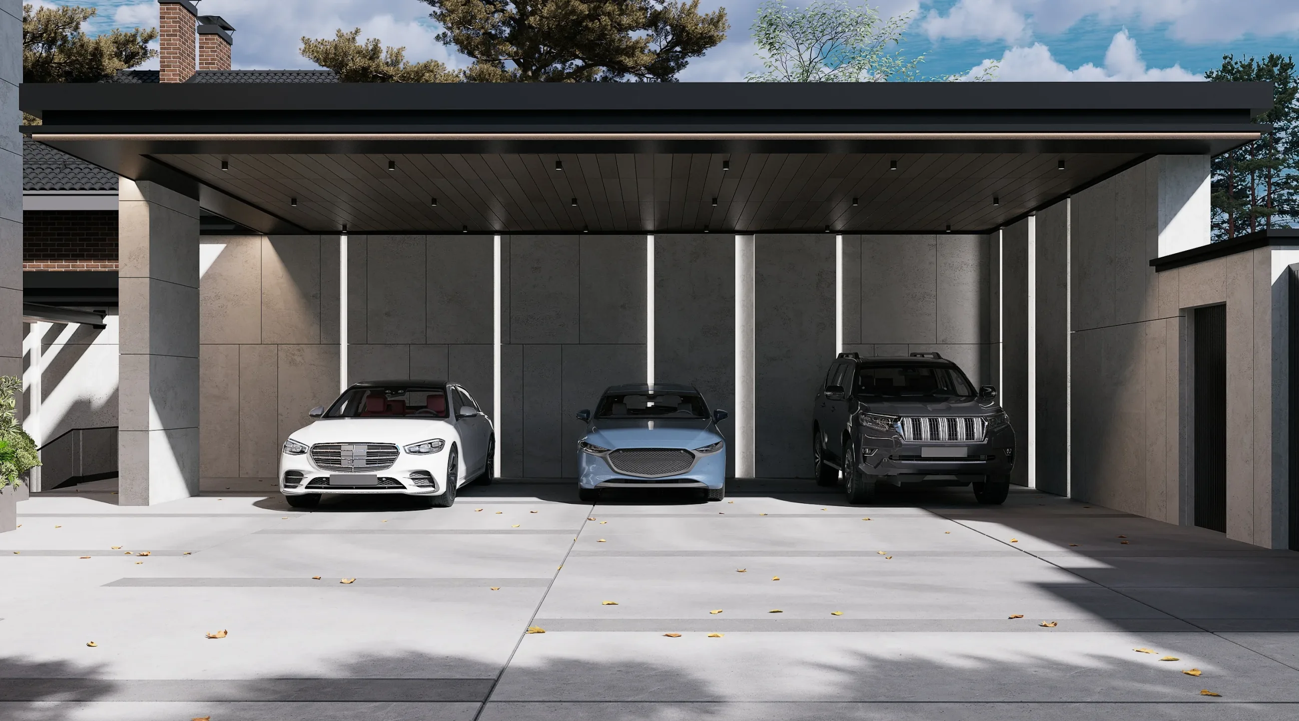 Дом на Белой речке - хай-тек - Все фото 22