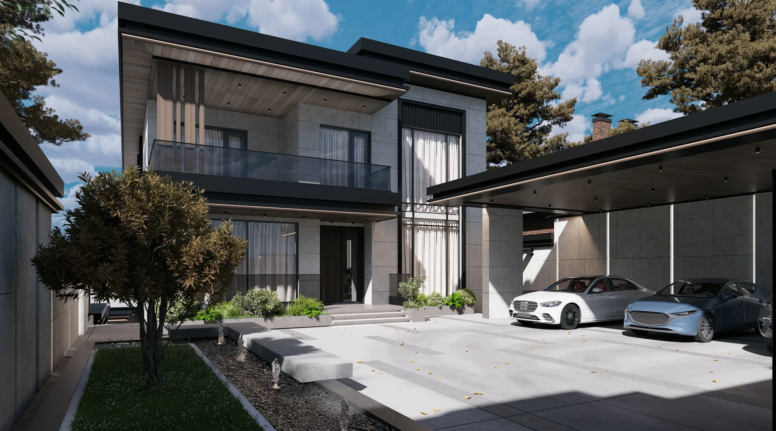 Дом на Белой речке - хай-тек - Все фото 24