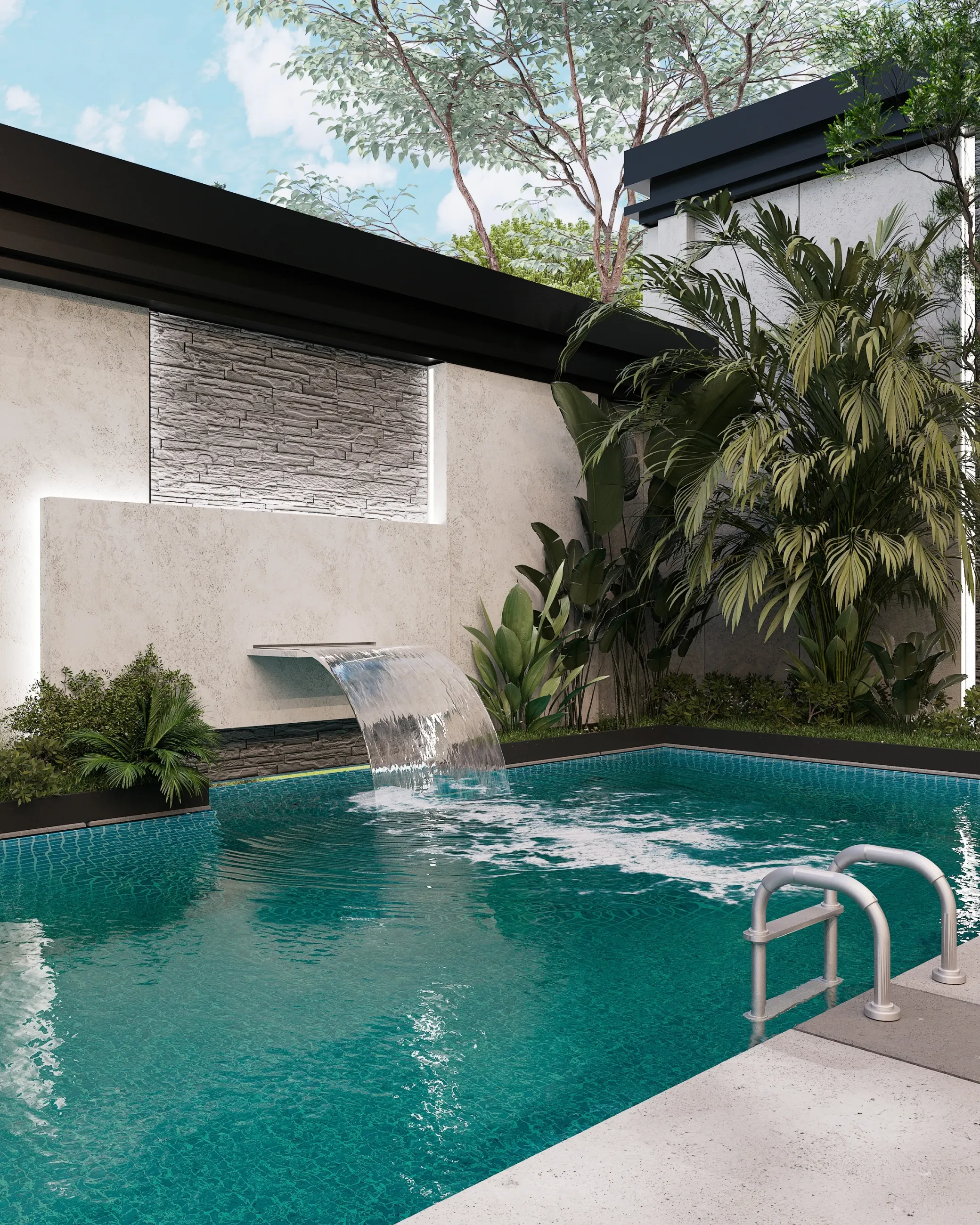 Дом на Белой речке - хай-тек - Все фото 6