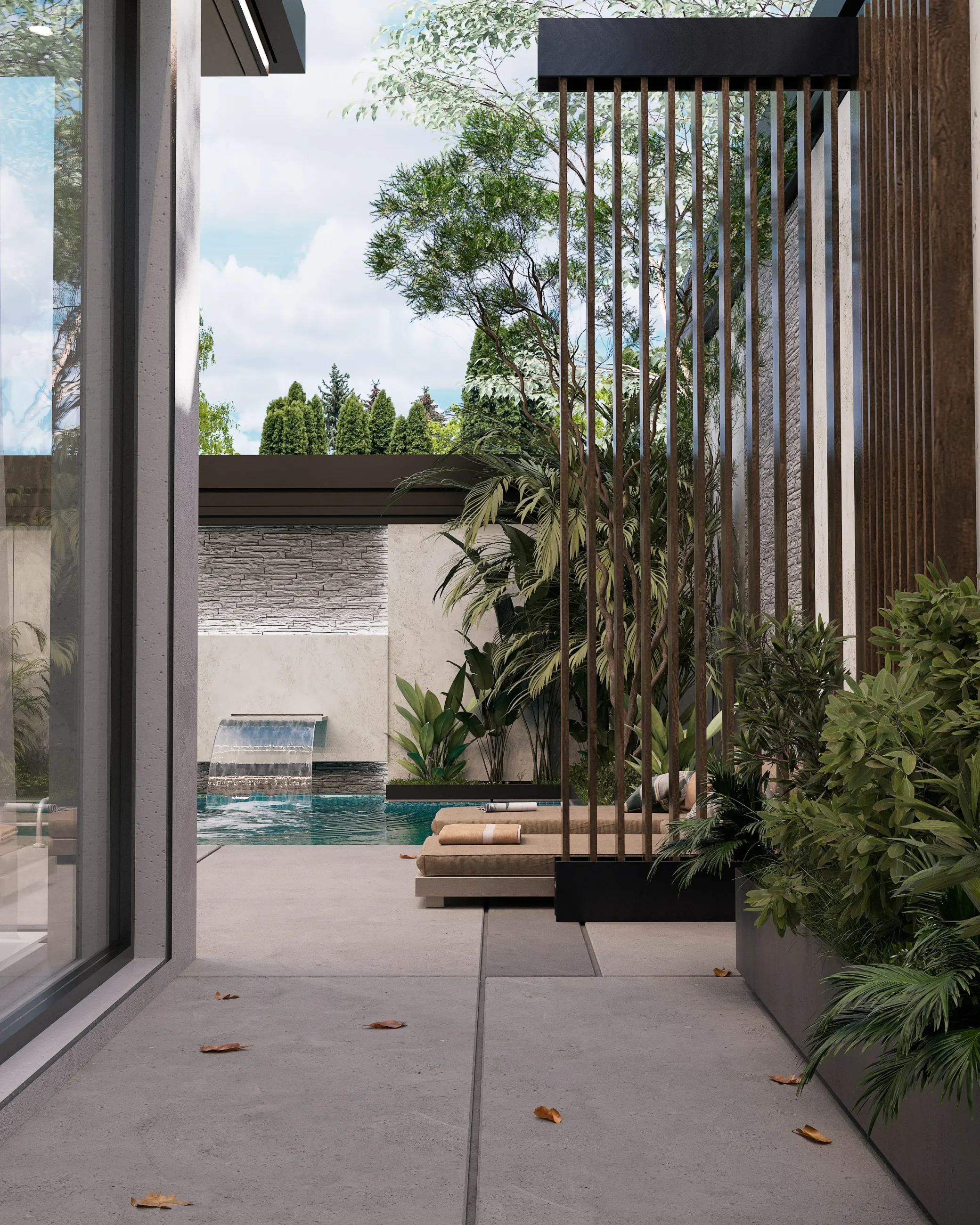 Дом на Белой речке - хай-тек - Все фото 8