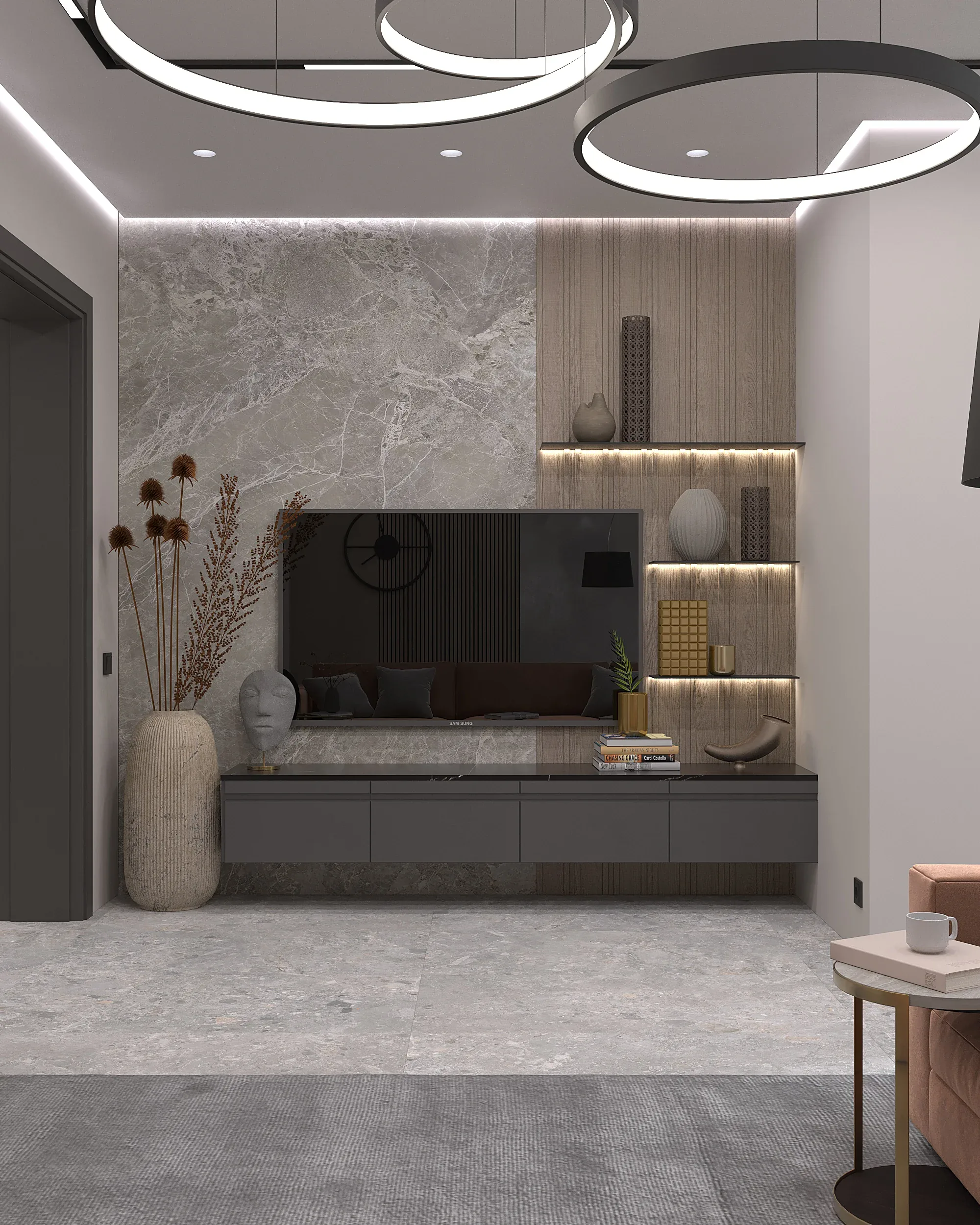 Квартира в Дубках - гостиная 1