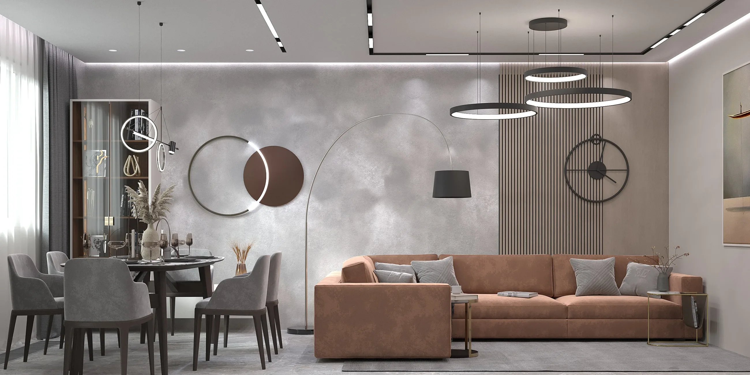 Квартира в Дубках - гостиная 2