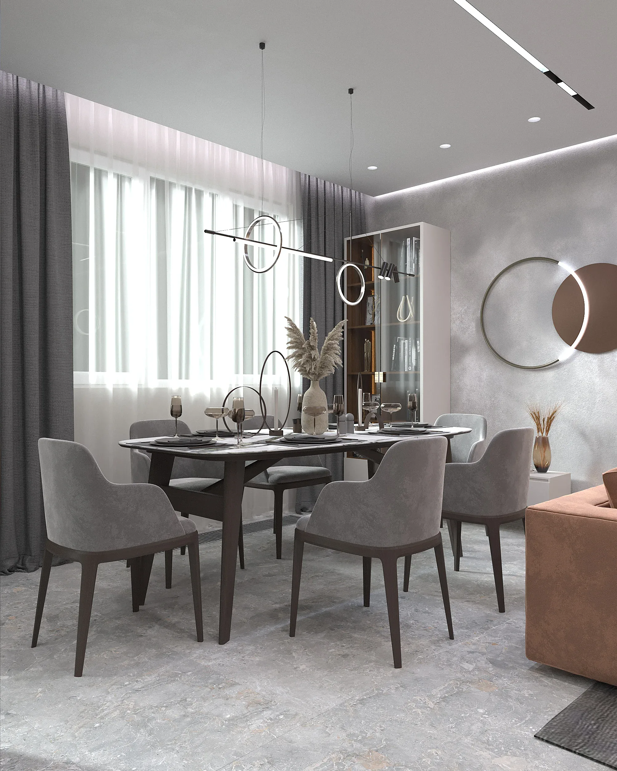 Квартира в Дубках - гостиная 3