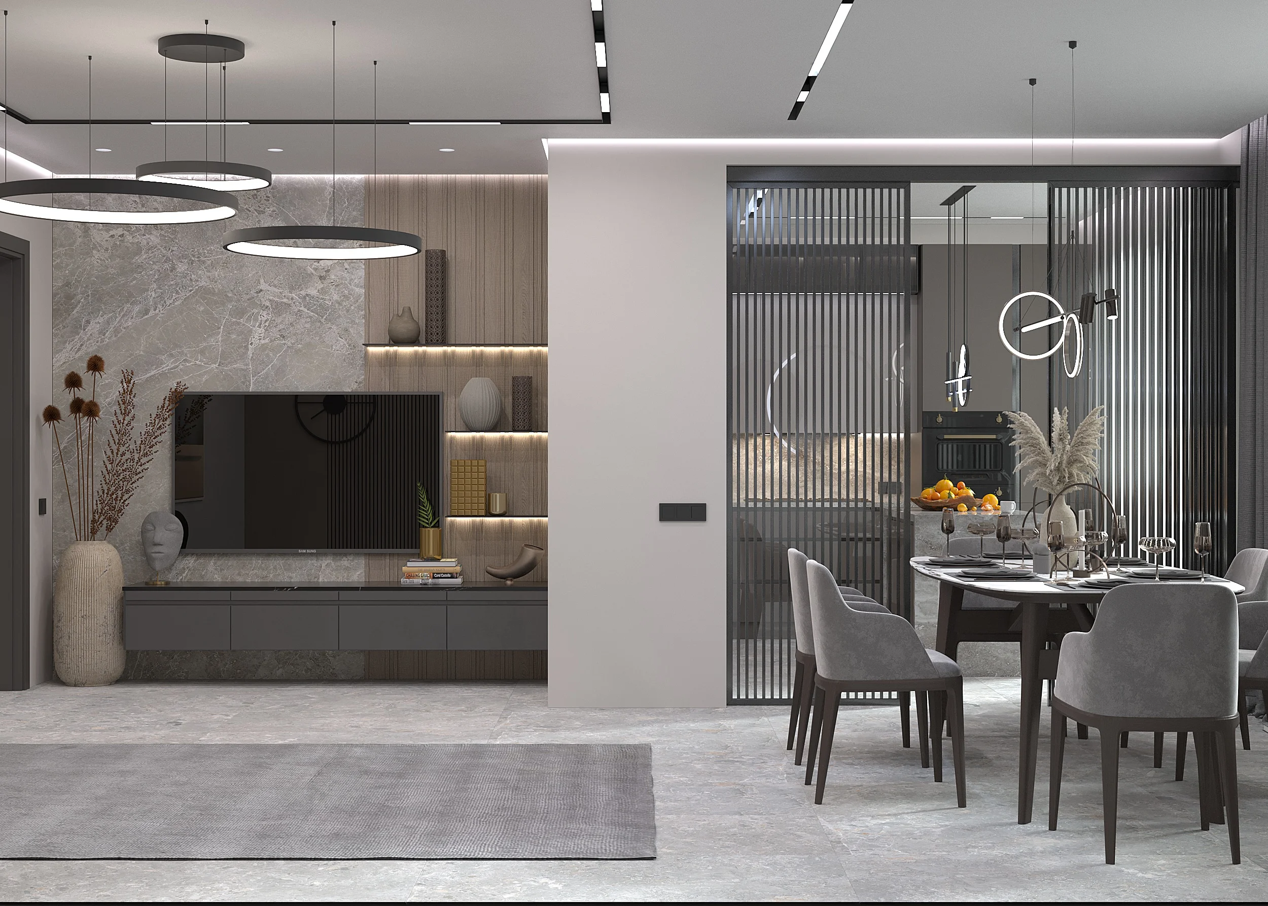 Квартира в Дубках - гостиная 6