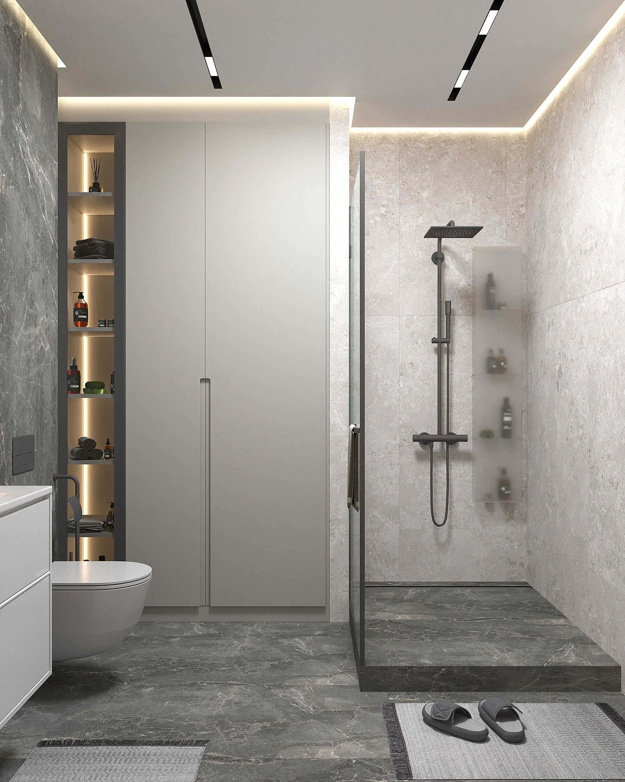 Квартира в Дубках - душ 7