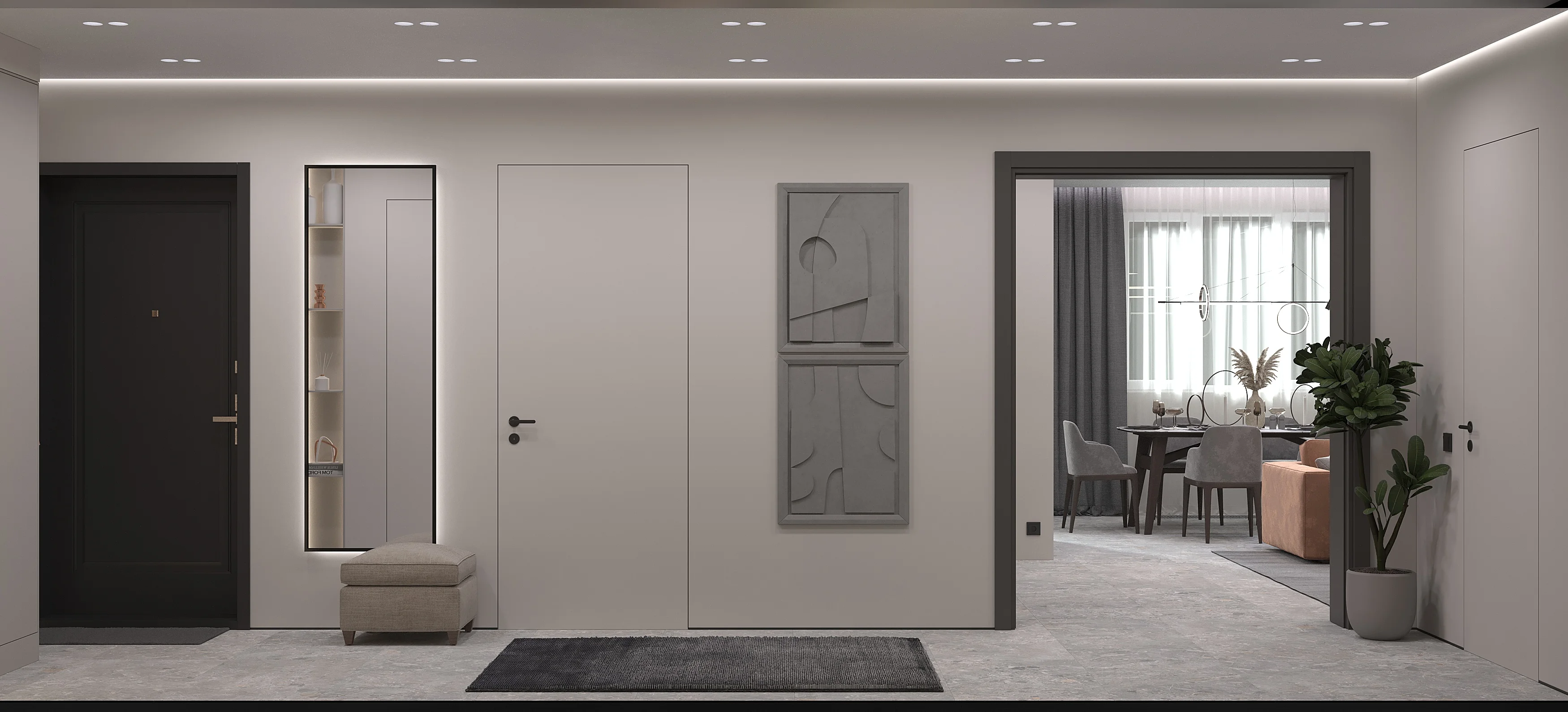 Квартира в Дубках - прихожая 4