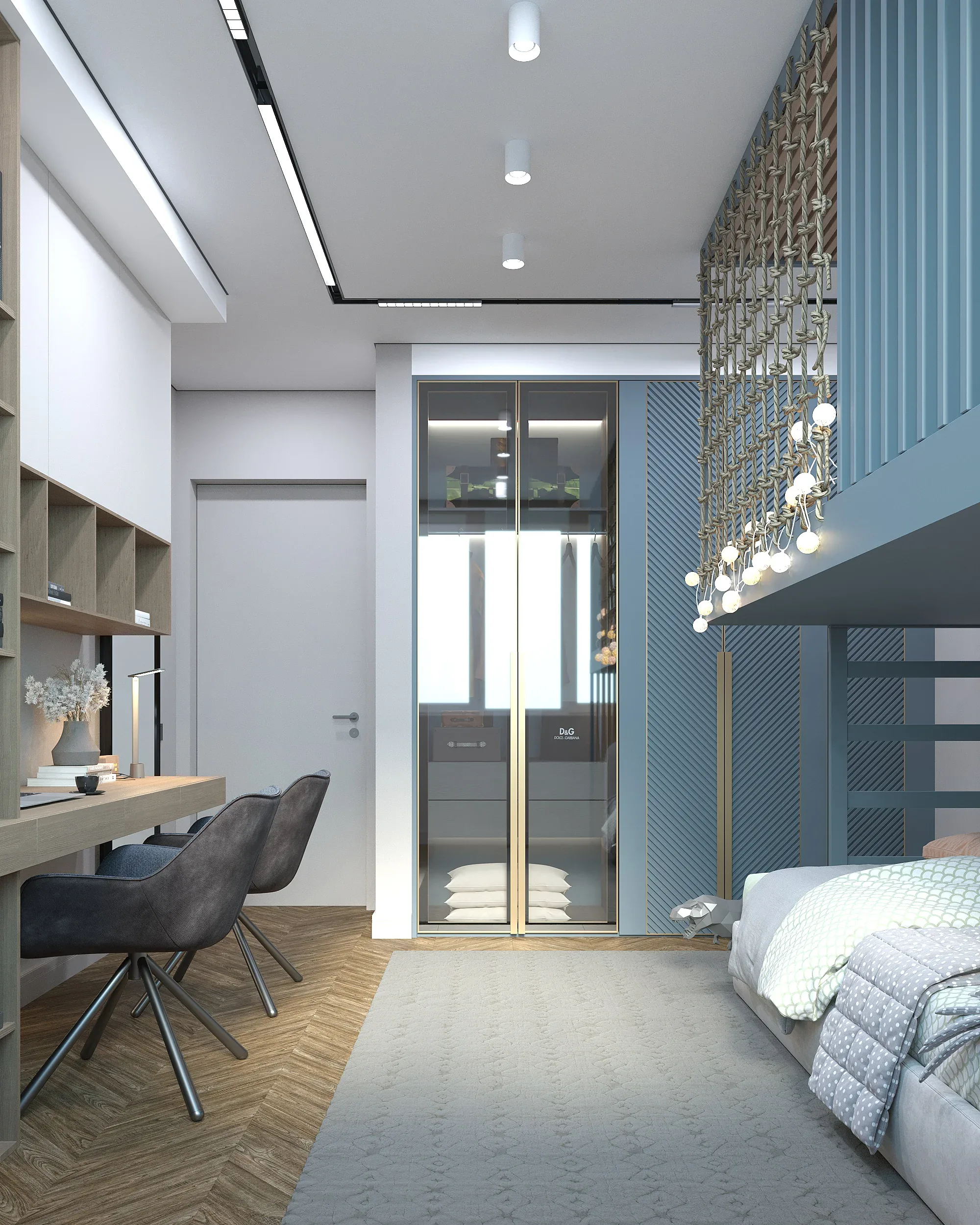 Квартира в Дубках - спальня 1 3