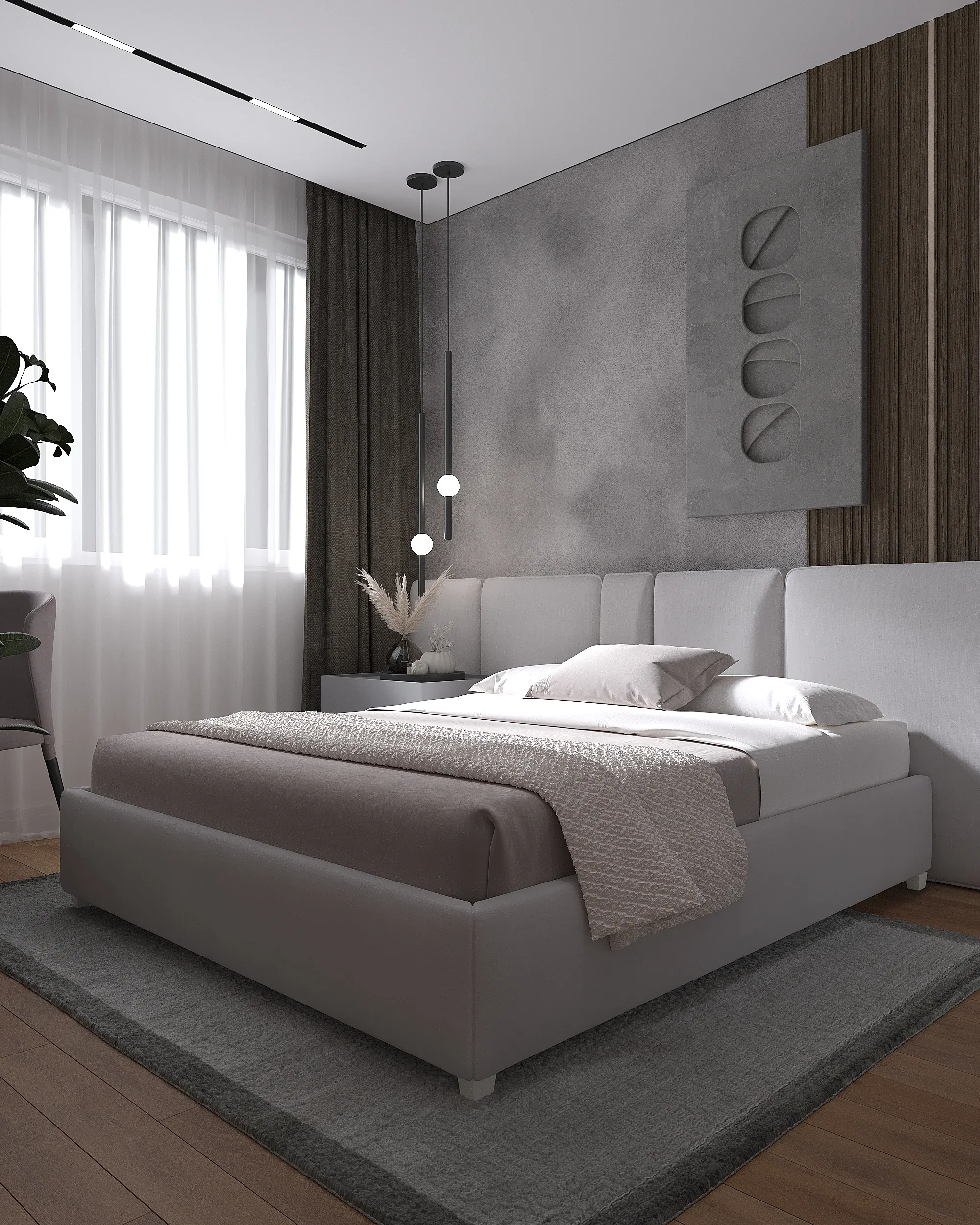 Квартира в Дубках - спальня 2 3