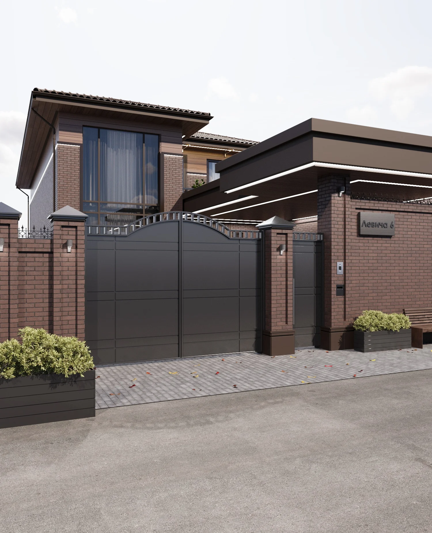 Дом на Левича 6 - скандинавский стиль - Все фото 8