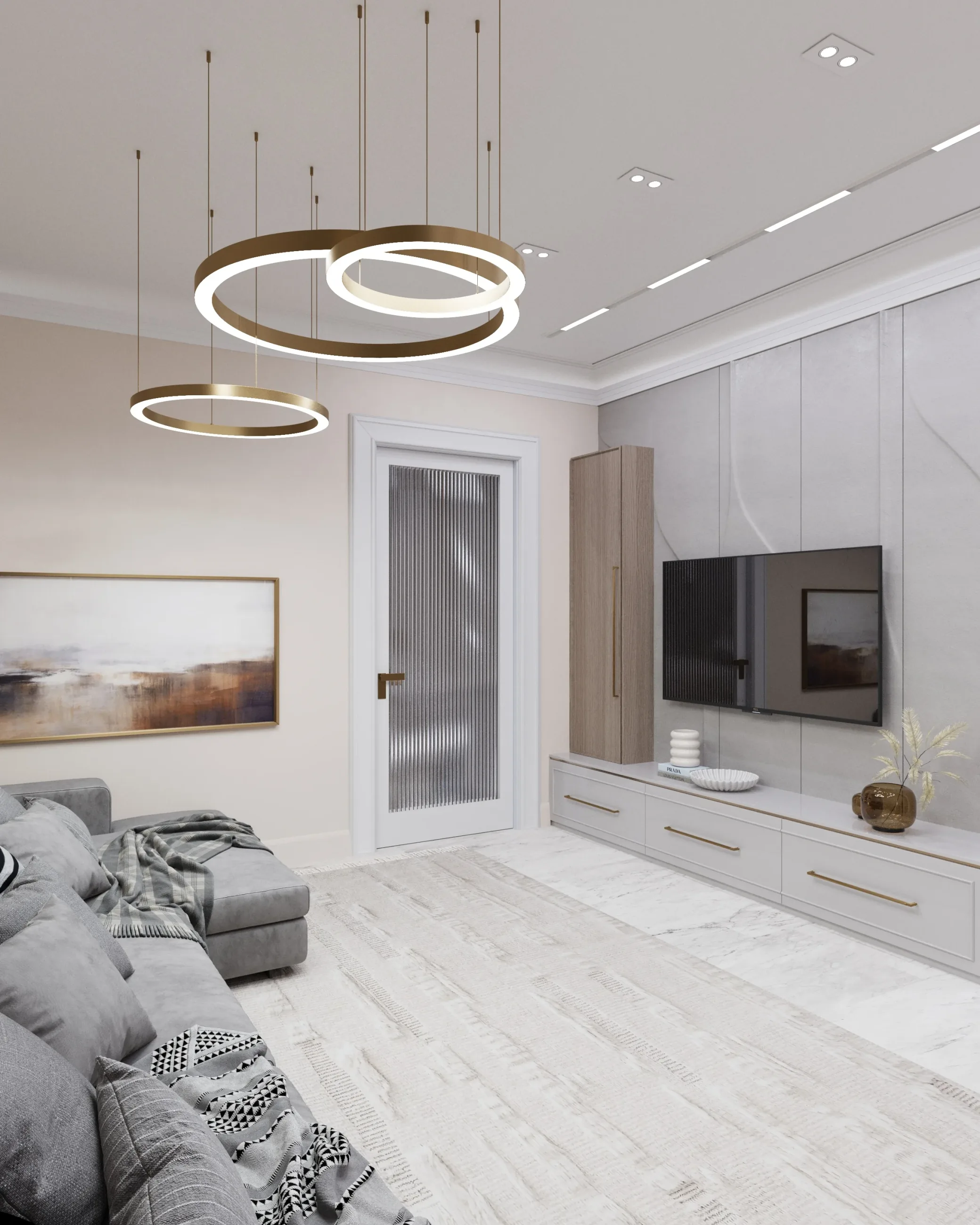 Квартира на Театральной 103 - гостиная 6