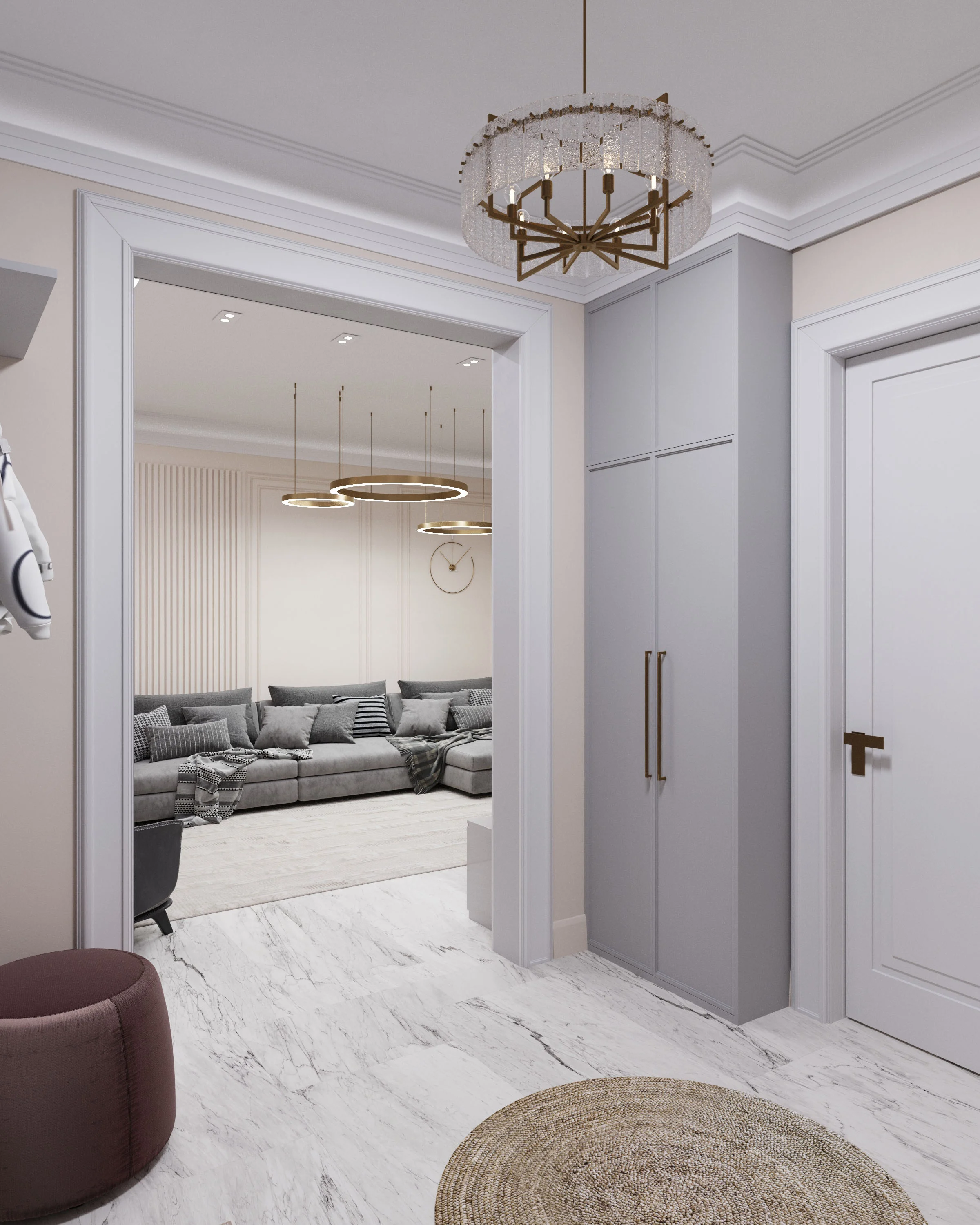 Квартира на Театральной 103 - прихожая 8