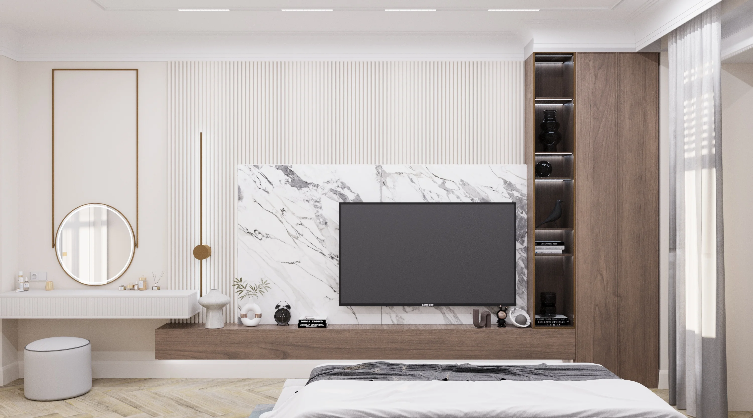 Квартира на Театральной 103 - спальня 3