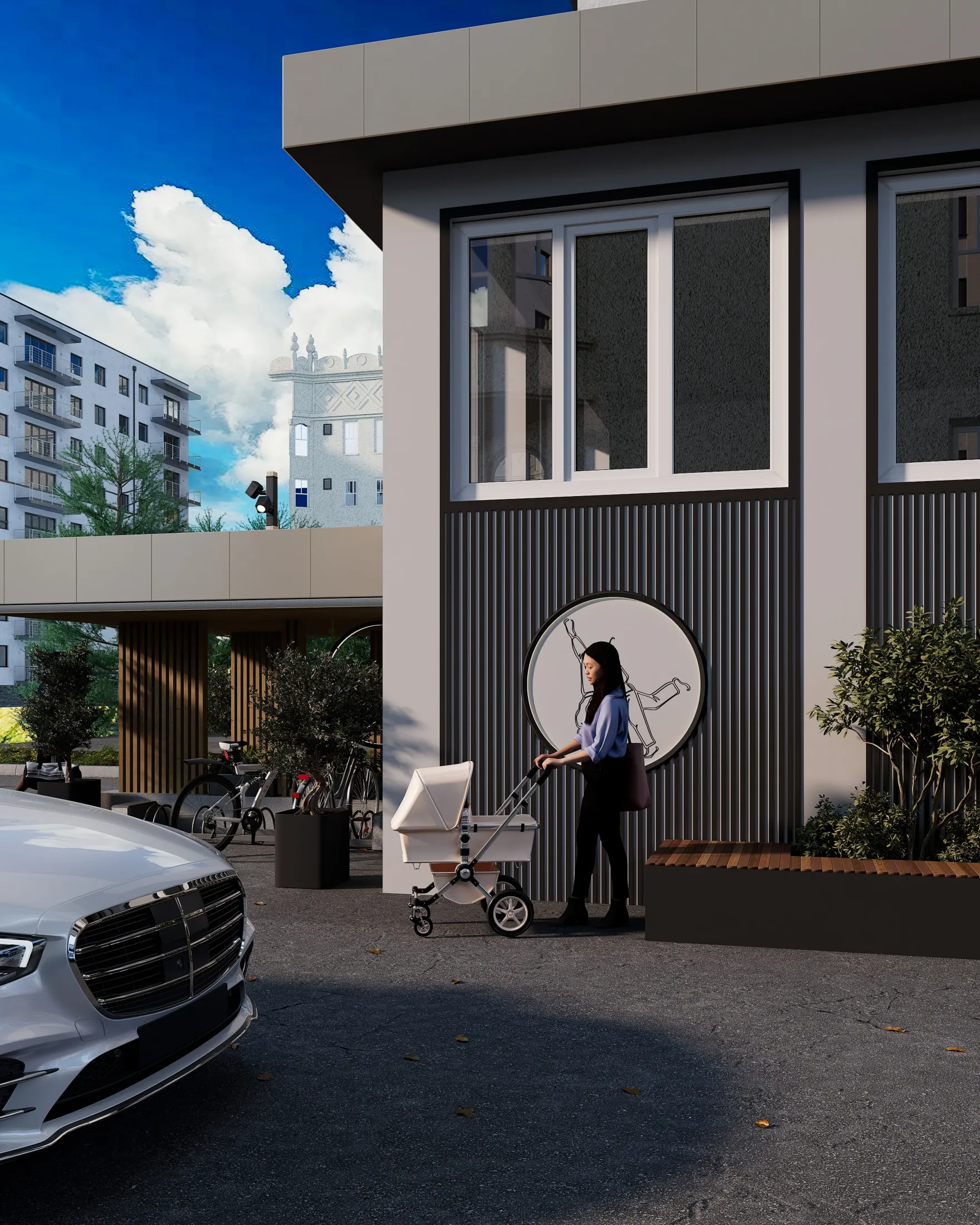 Спортзал на Театральной - экстерьер 9